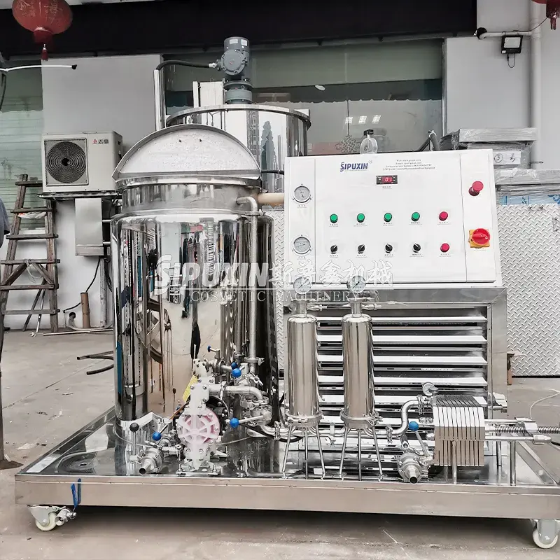 300L Dos etapas Making Machine Freezing Coading Macher Machine