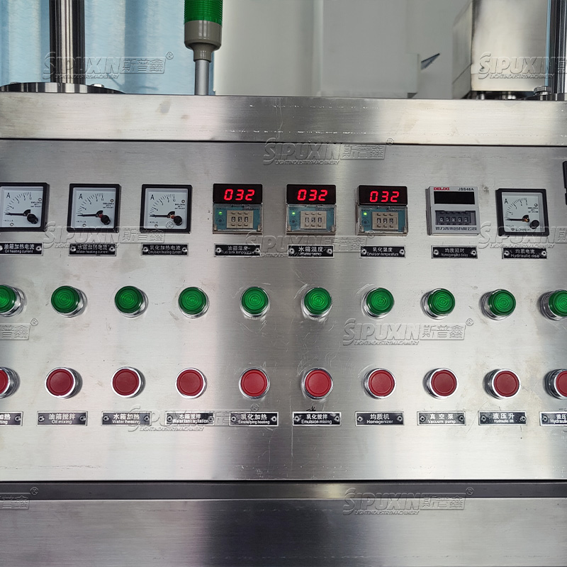 Machicera de homogeneizador de vacío de 15L Levante de loda de acero inoxidable mezclador emulsionante de calefacción eléctrica Homogeneizador de homogeneización