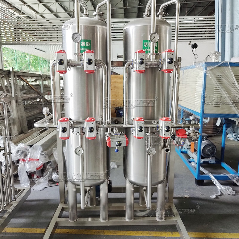 SPX 1000L SECUNDARIO RO PRECIO DE AGUA Equipo de purificación de agua Costo de planta Costo/RO Planta Osmosis inversa en la máquina de tratamiento de agua