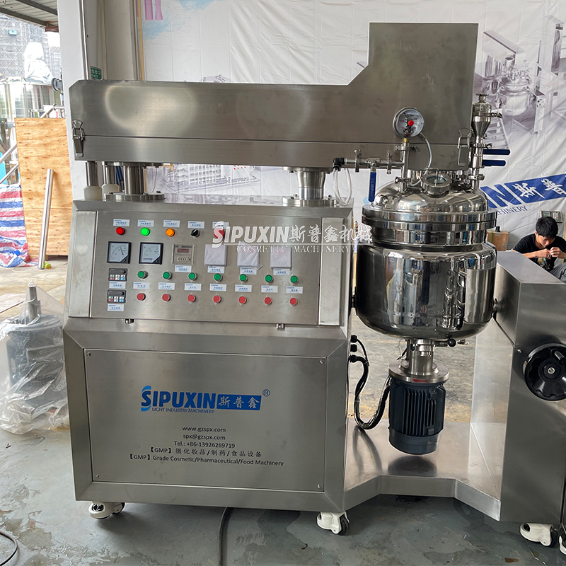 Homogeneizador de alto cizallamiento Homogeneizador emulsionante Máquina de producción de crema Daily Chemical Making