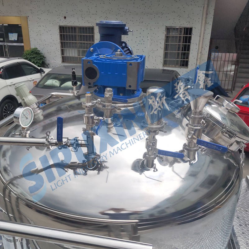 Buen precio competitivo Food Statary Emulsioning Mixer Single Layer Emulsificador de vacío