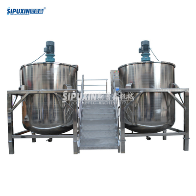 Equipo de máquina de mezcla de gel de ducha de champú de detergente líquido 6000L