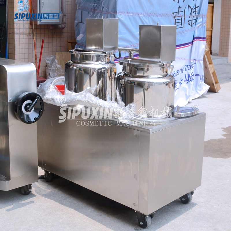 Sipuxin GMP Estándar 30L Máquina emulsionante homogénea de vacío