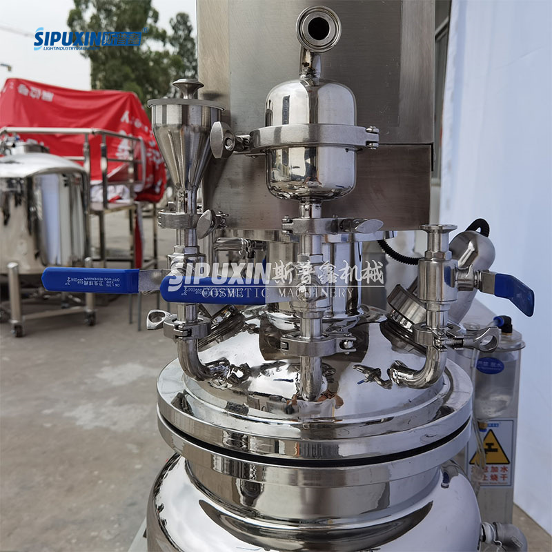 Sipuxin 20L High Shear Vacuum Vacuum Emulsificador de homogéneo licuadora 
