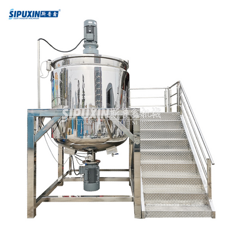 Productos calientes 1000L Mezcla industrial Tanque de mezcla a base de agua Mezcla Liquid Soub Shampoo Cleaning Solvent Solvent Equipment