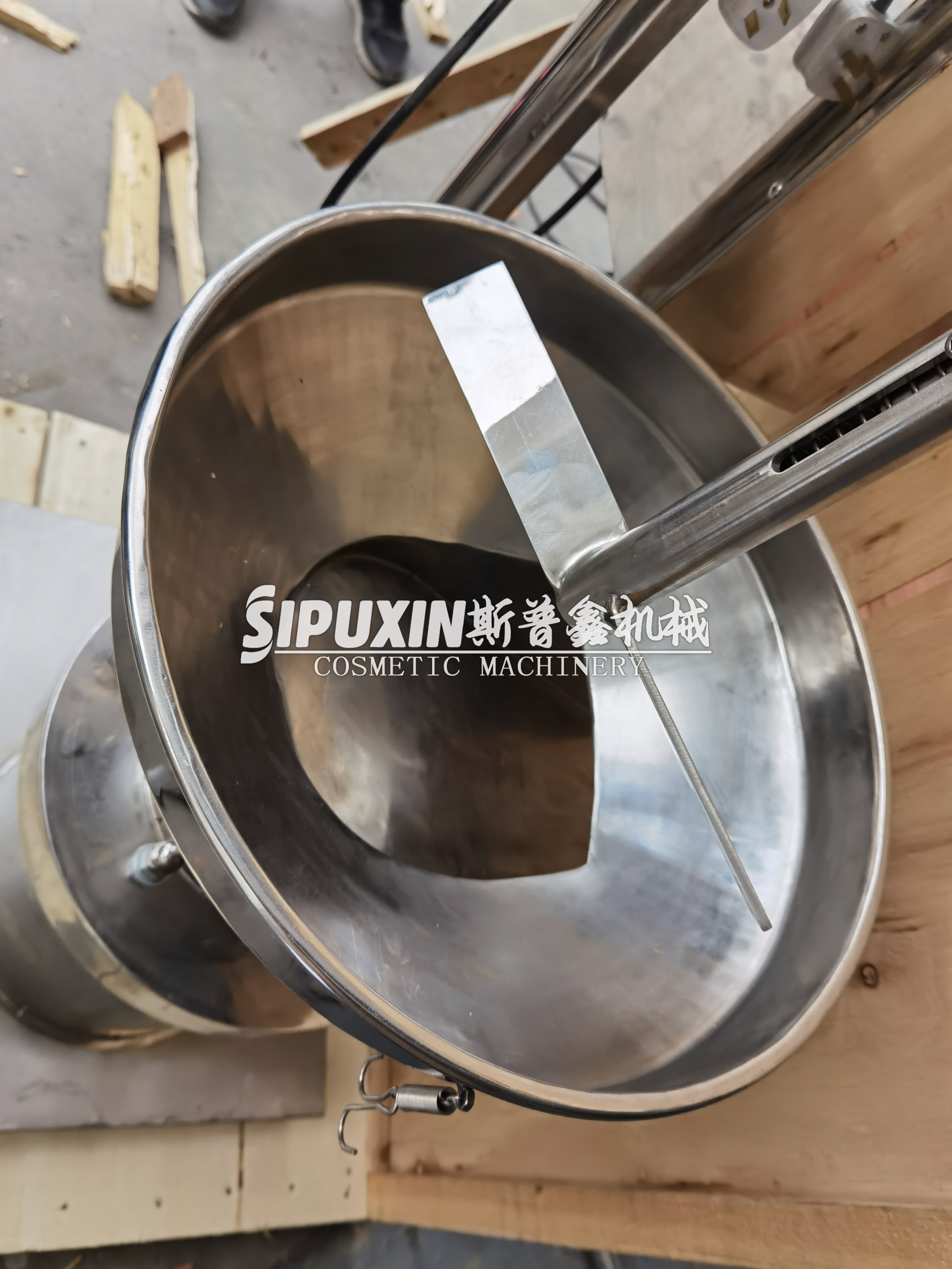 Sipuxin Foundation Sieve Machine para polvo cosmético