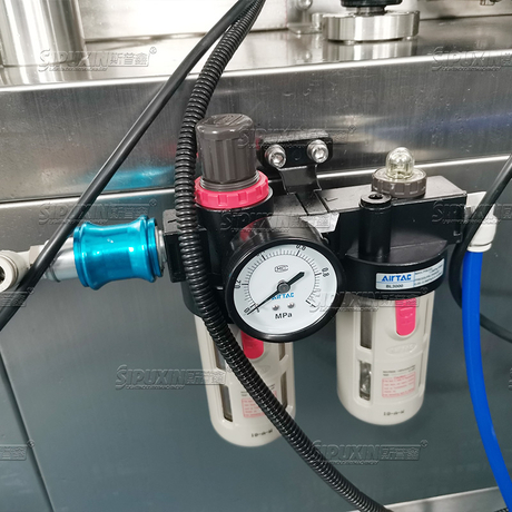 SPX Automatic Pesaje Máquina de llenado Detergente Lubricante Oil Línea de producción de llenado