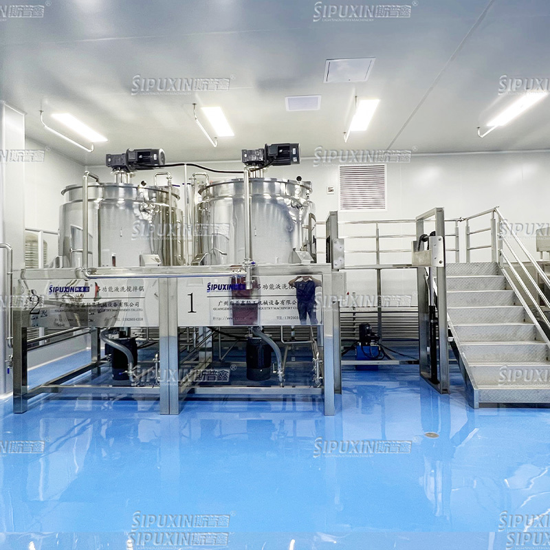 5000L NUEVO ALTO ESTILO Detergente Detergente Gel Making Machine licuadoras licuadoras para productos líquidos