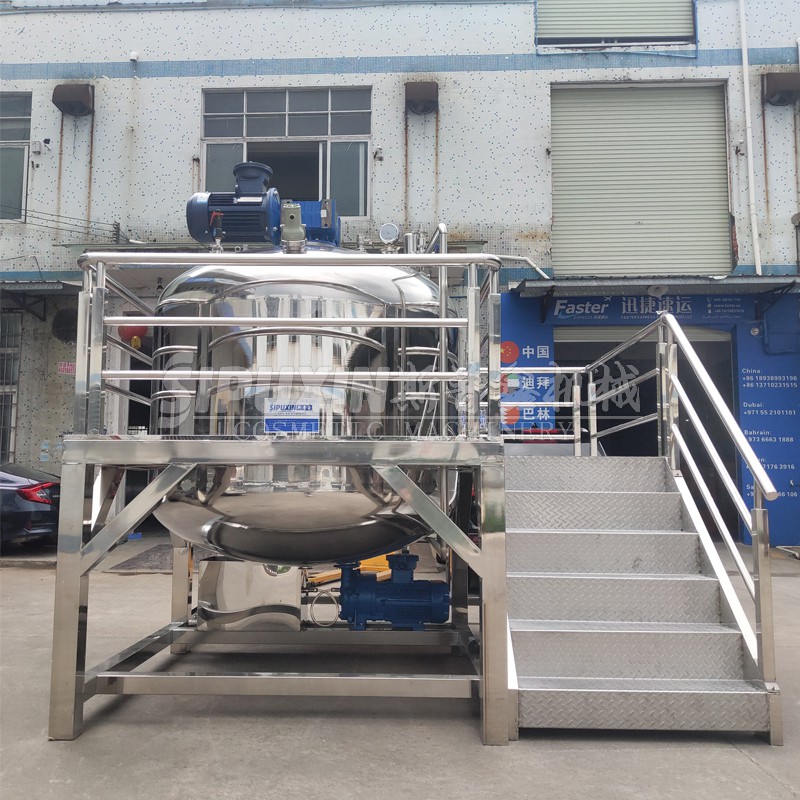 Buen precio competitivo Food Statary Emulsioning Mixer Single Layer Emulsificador de vacío