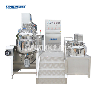 Sipuxin 200l calefacción eléctrica Homogeneizador de vacío cosmético 