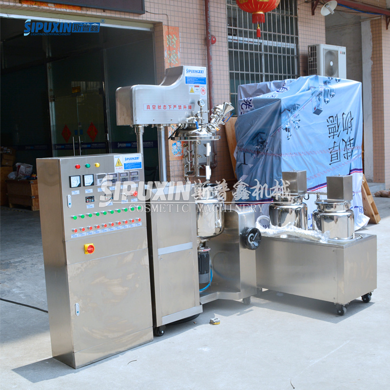 Sipuxin GMP Estándar 30L Máquina emulsionante homogénea de vacío