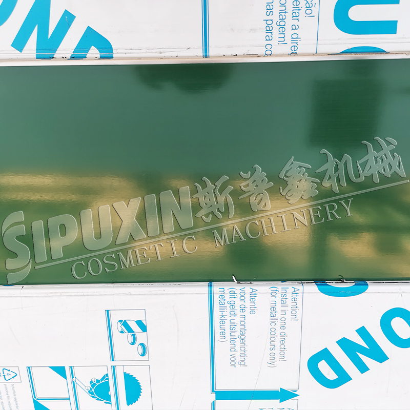 SPX Factory Línea de ensamblaje personalizada Transferencia industrial Green/Blue PVC PU Cinturón