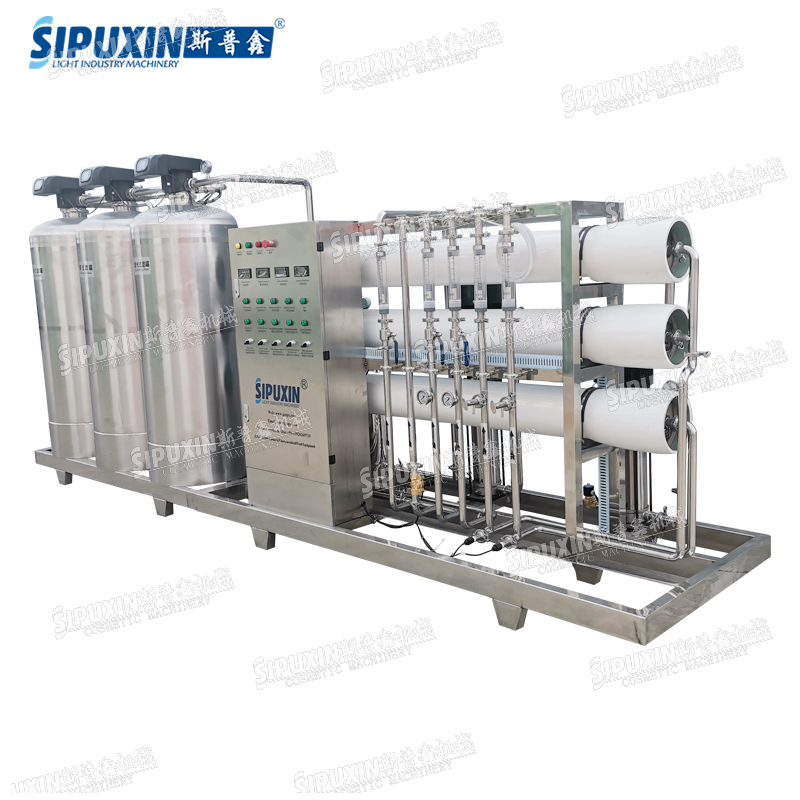 RO Osmosis inversa de la purificación industrial Electrodomésticos Plantas Máquina de tratamiento de agua de 2000 lph para comercial