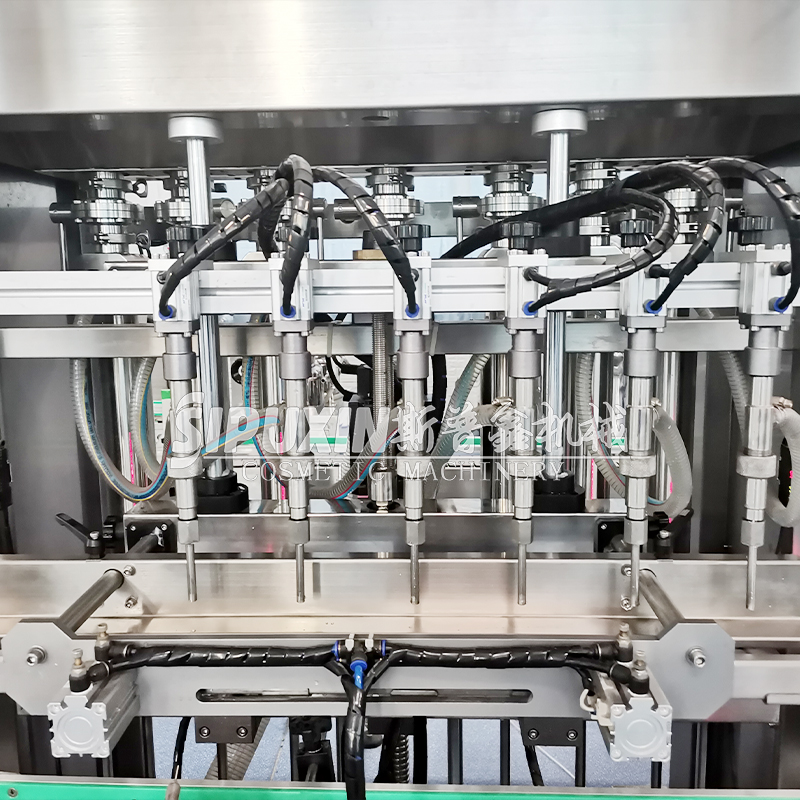Máquina de llenado automático de alta producción Máquinas de llenado de líquido para jabón líquido