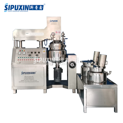 Homogeneizador de laboratorio 50 kg de loción corporal fabricando a máquina homogeneizador de homogeneizador mezclador para cosméticos