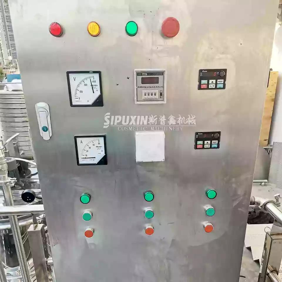 Factory personalizado 500L Mezclador de alta cizalladura de calefacción eléctrica Homogeneizador Cosmético Jabón líquido fabricación de jabón