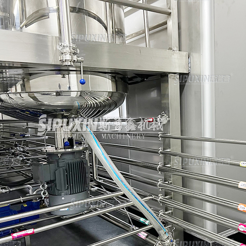 Máquina emulsionante de la máquina de fabricación cosmética 316 emulsionante de acero inoxidable para hacer ketchup
