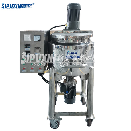 Cosméticos Acero inoxidable Capacidad Pequeña Capacidad Mezcladora Mezcla Tanque para Liquids Creams