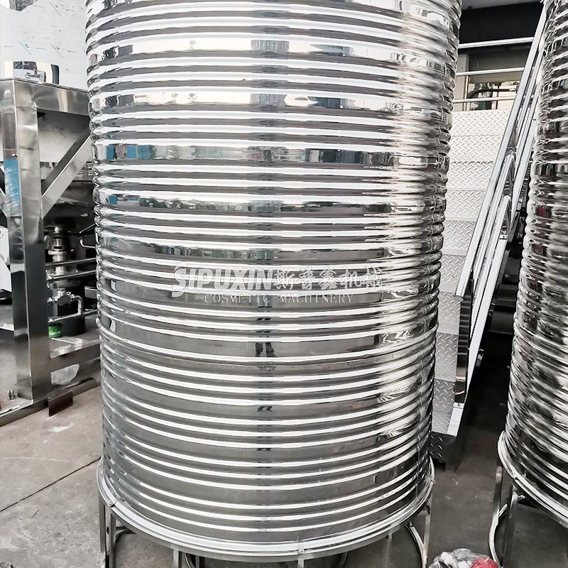 Nuevo equipo de almacenamiento químico Tanque de almacenamiento de agua 304 Tanque de agua de acero inoxidable