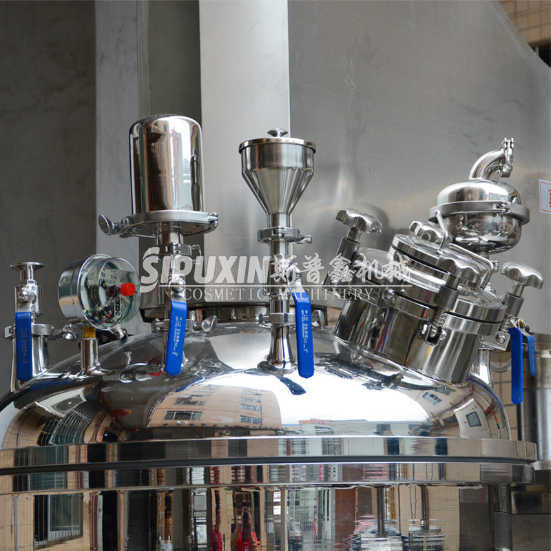 SPX 200L GMP Estándar estándar Vacor superior Equipo emulsionante homogéneo