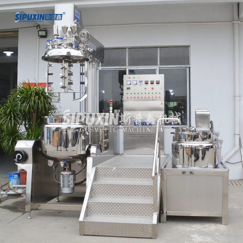 Sipuxin 200l calefacción eléctrica Homogeneizador de vacío cosmético 