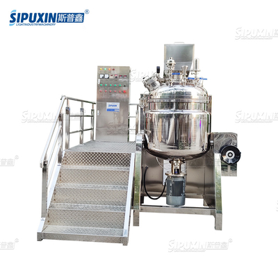 Tanque principal de SPX 300L Vacuum Emulsificador para cosméticos