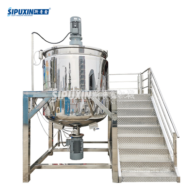 Sipuxin 1000L Equipo de mezcla de champú de calefacción eléctrica