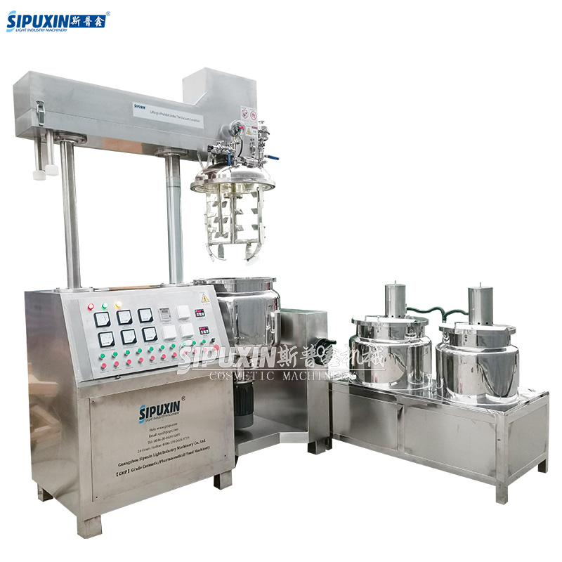 Homogeneizador de alto cizallamiento Homogeneizador emulsionante Máquina de producción de crema Daily Chemical Making
